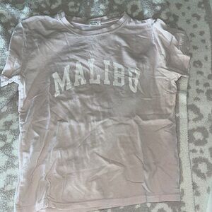 MALIBU LIGHT PINK TEE